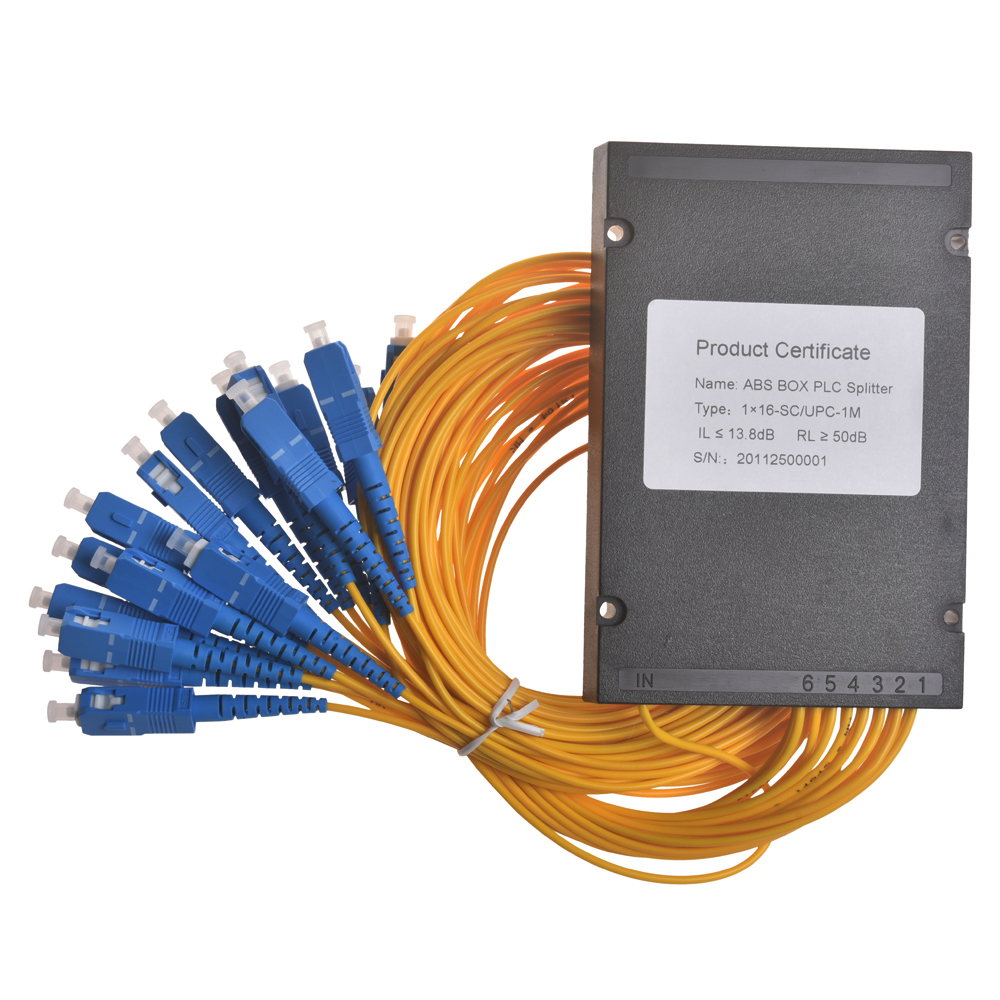 GSG-1x16-SC UPC Fiberoptisk PLC Splitter