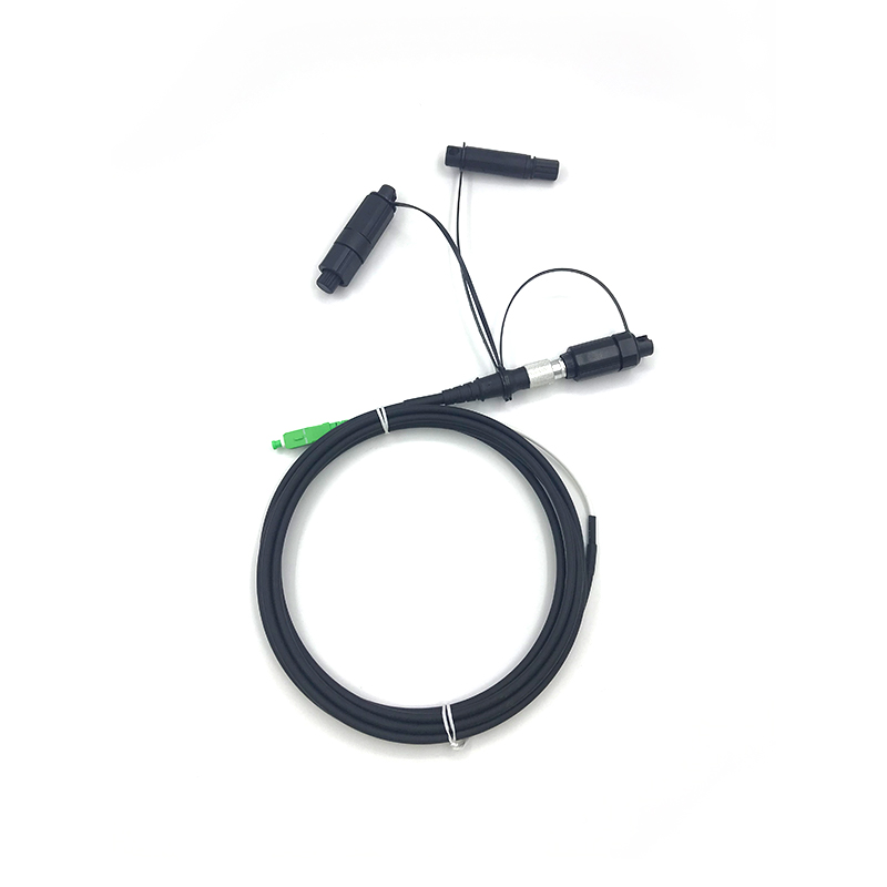 Forbundet kabel til Mini SC/OptiTap